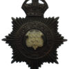 Warrington Borough Police Night Helmet Plate - King's Crown