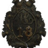 Victorian Ayrshire Constabulary Helmet Plate