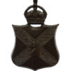 Canadian Dalhousie University C.O.T.C. Cap Badge - King's Crown