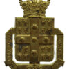 Laval University Contingent C.O.T.C. Cap Badge - Queen's Crown