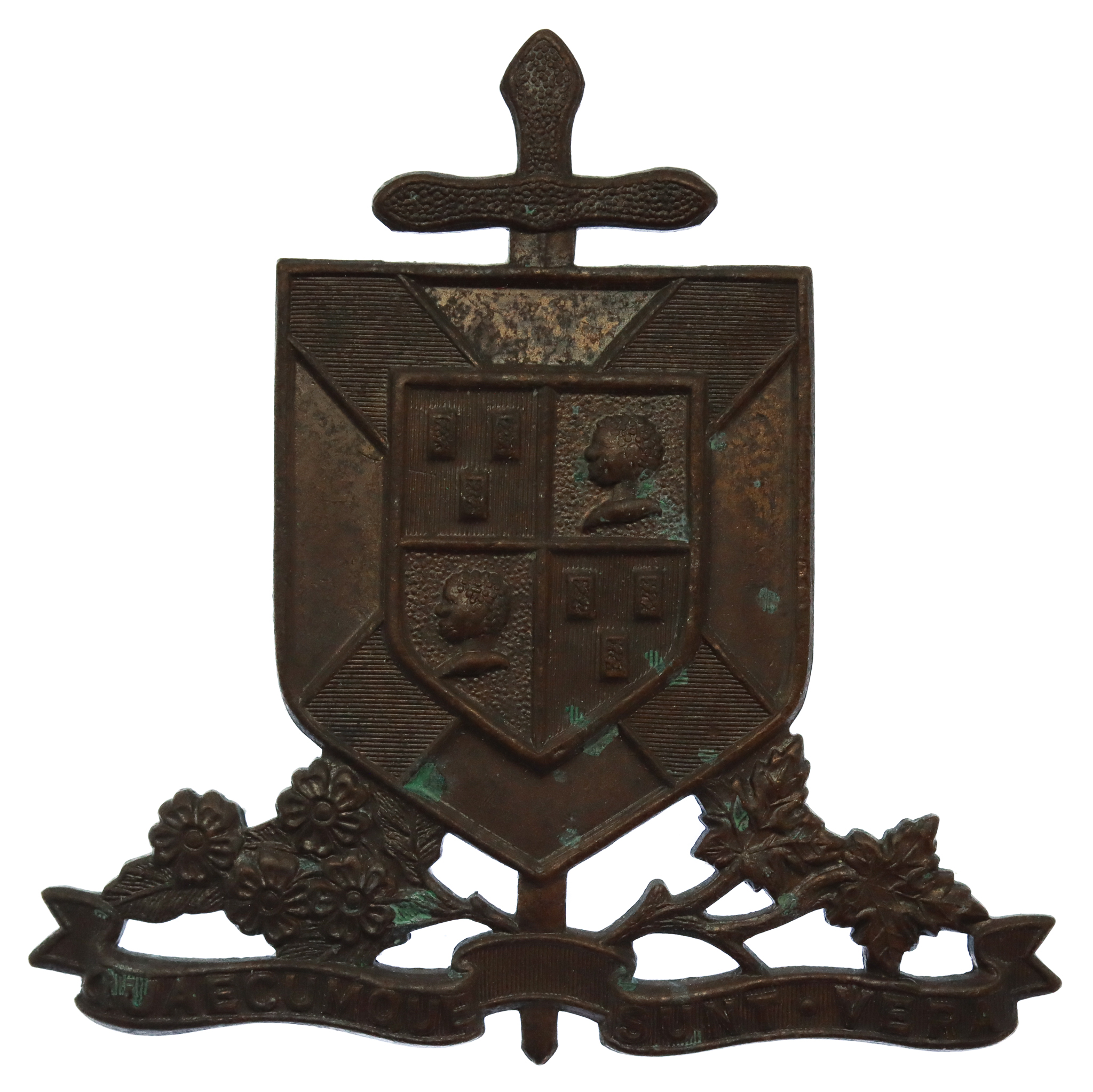 Canadian St. Francis Xavier University C.O.T.C. Cap Badge 