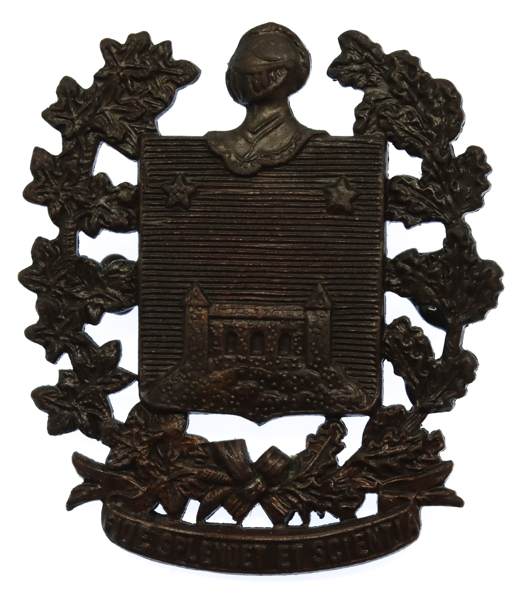Canadian University of Montreal C.O.T.C. Cap Badge