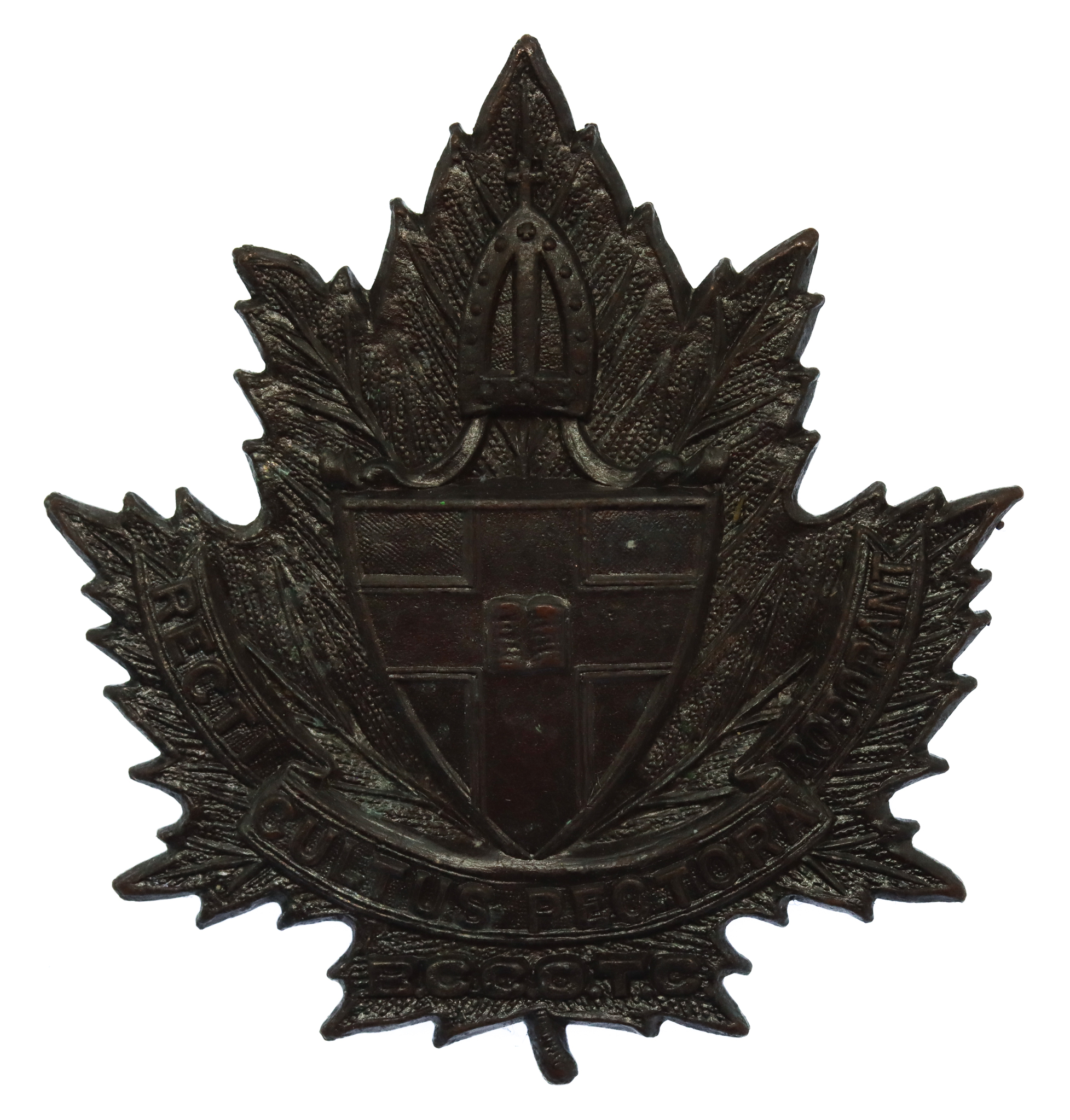 Canadian Bishop's College C.O.T.C. Cap Badge