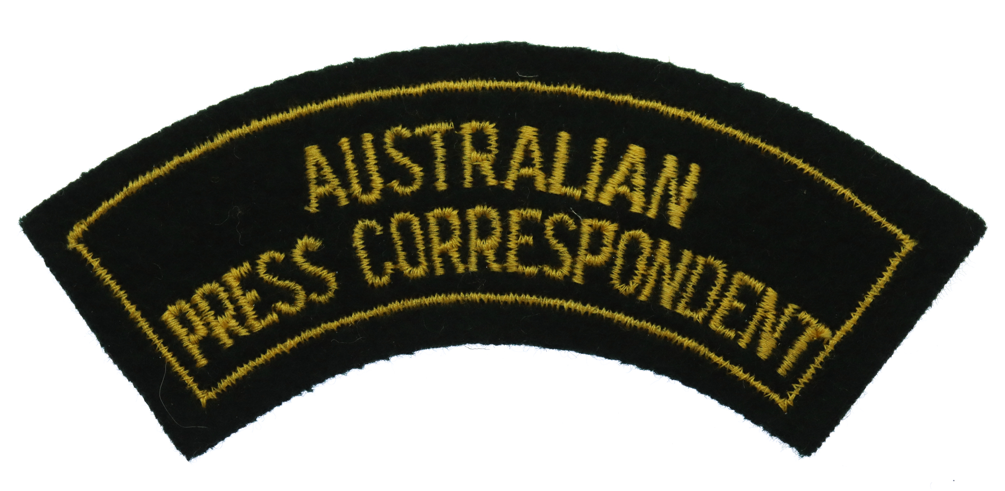 Australian Press Correspondent Cloth Shoulder Title