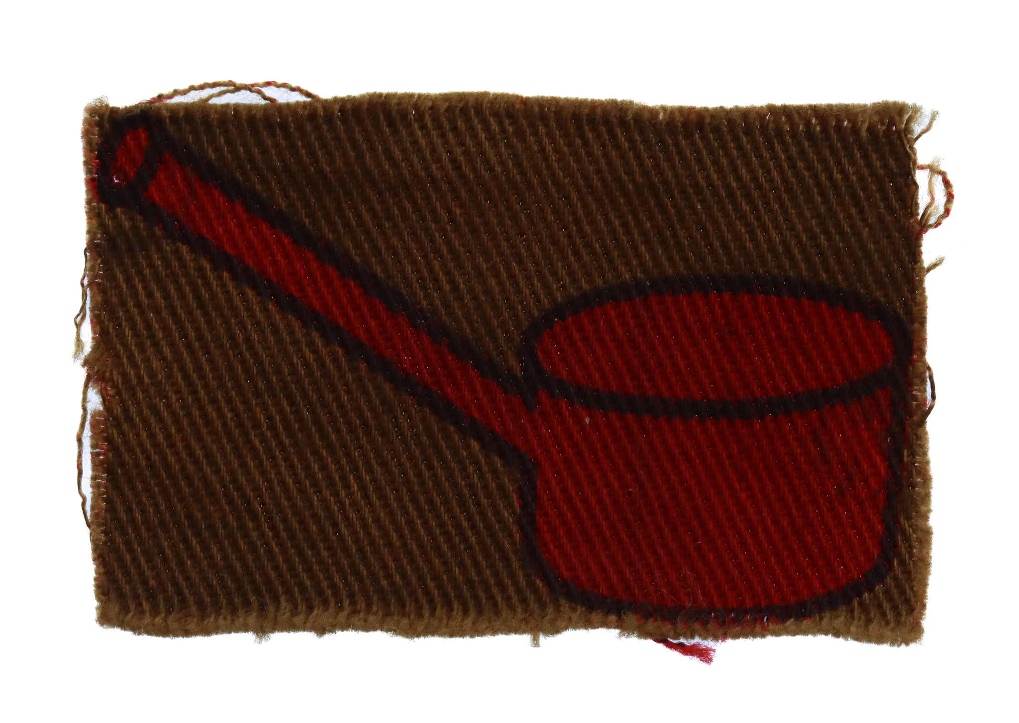 4th Battalion Welch Regiment WW2 Printed Formation Sign