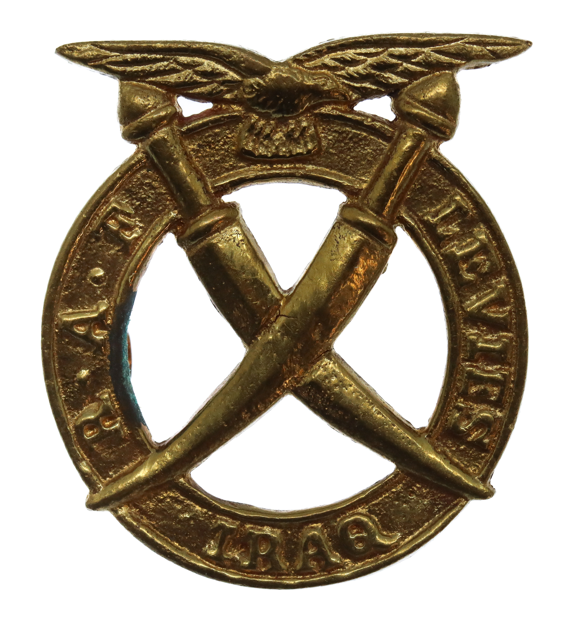 Royal Air Force (R.A.F.) Iraq Levies Cast Cap Badge