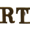 Pair of Training Reserve (T.R.) Shoulder Titles