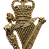 Ulster Defence Regiment (U.D.R.) Anodised (Staybrite) Cap Badge