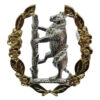 Queen's Own Warwickshire & Worcestershire Yeomanry Anodised (Staybrite) Cap Badge