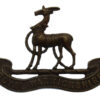Royal Warwickshire Regiment Officer's Service Dress Collar Badge