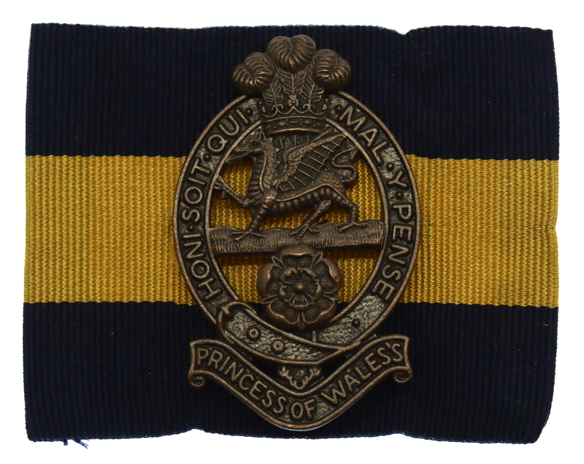 Princess of Wale's Royal Regiment Cap Badge