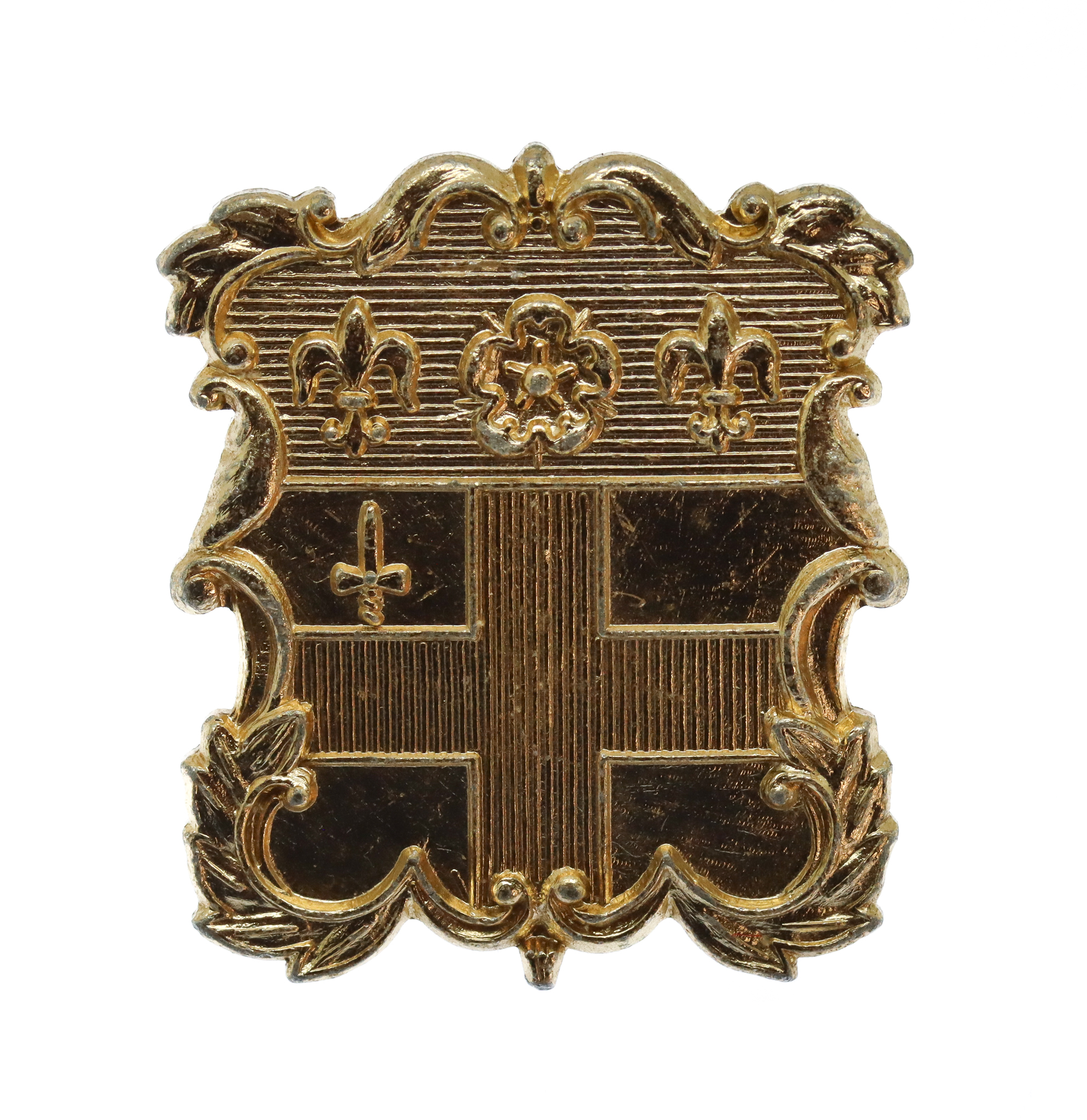 Christ's Hospital Horsham C.C.F. Anodised (Staybrite) Cap Badge