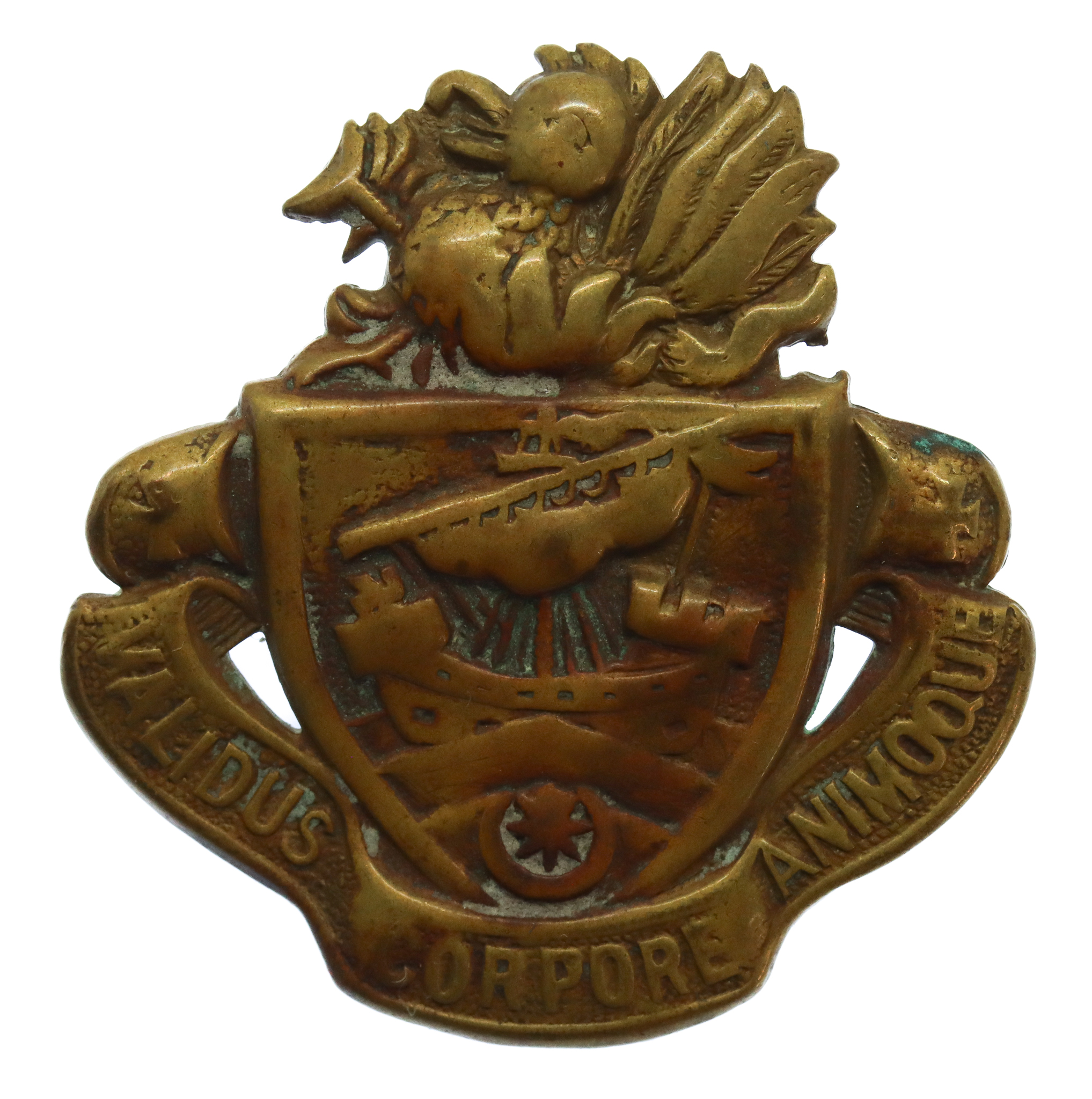 Portsmouth Southern Grammar School O.T.C. Cap Badge