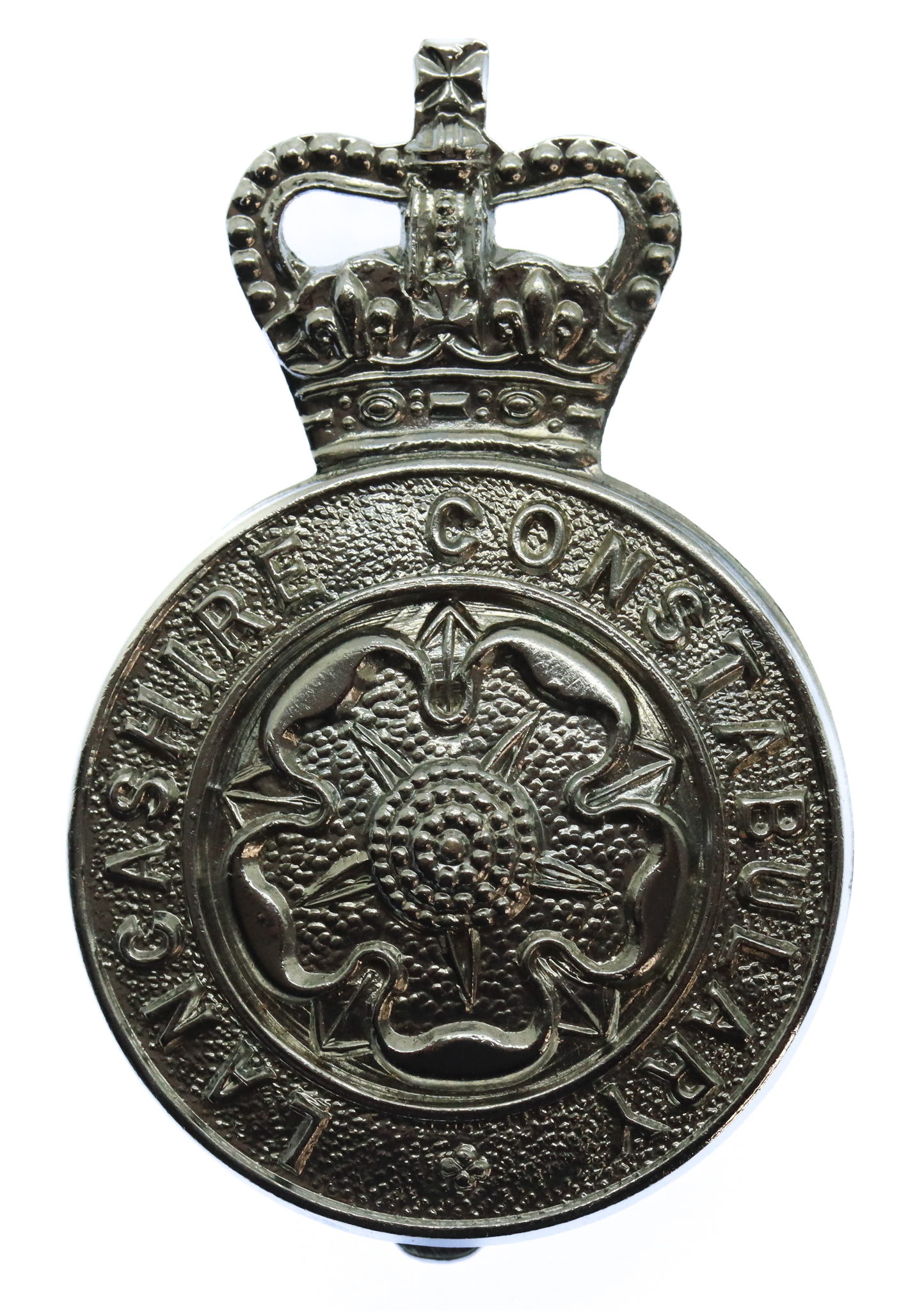 Lancashire Constabulary Cap Badge - Queen's Crown