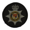 Norfolk Constabulary Cloth Beret Badge - Queen's Crown
