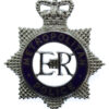 Metropolitan Police Senior Officer's Enamelled Cap Badge - Queen's Crown