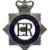 Northumbria Police Senior Officer's Enamelled Cap Badge - Queen's Crown