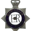 Birmingham City Police Senior Officer's Enamelled Cap Badge - Queen's Crown