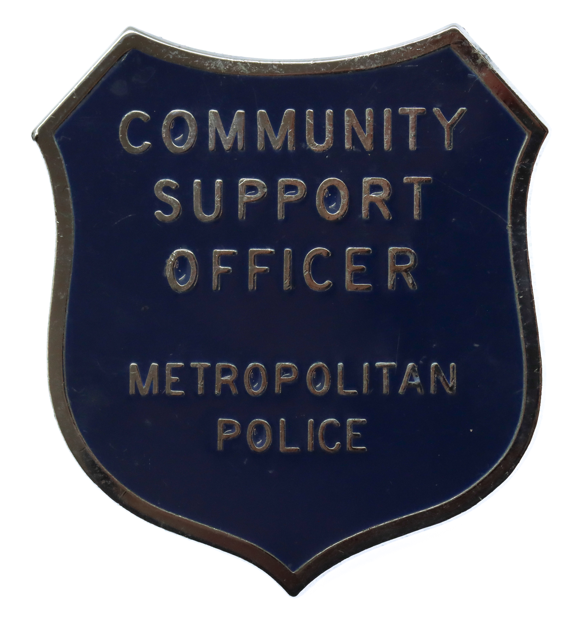 Metropolitan Police Community Support Officer Enamelled Cap Badge