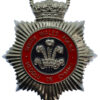 South Wales Police (Heddlu De Cymru) Enamelled Helmet Plate - Queen's Crown