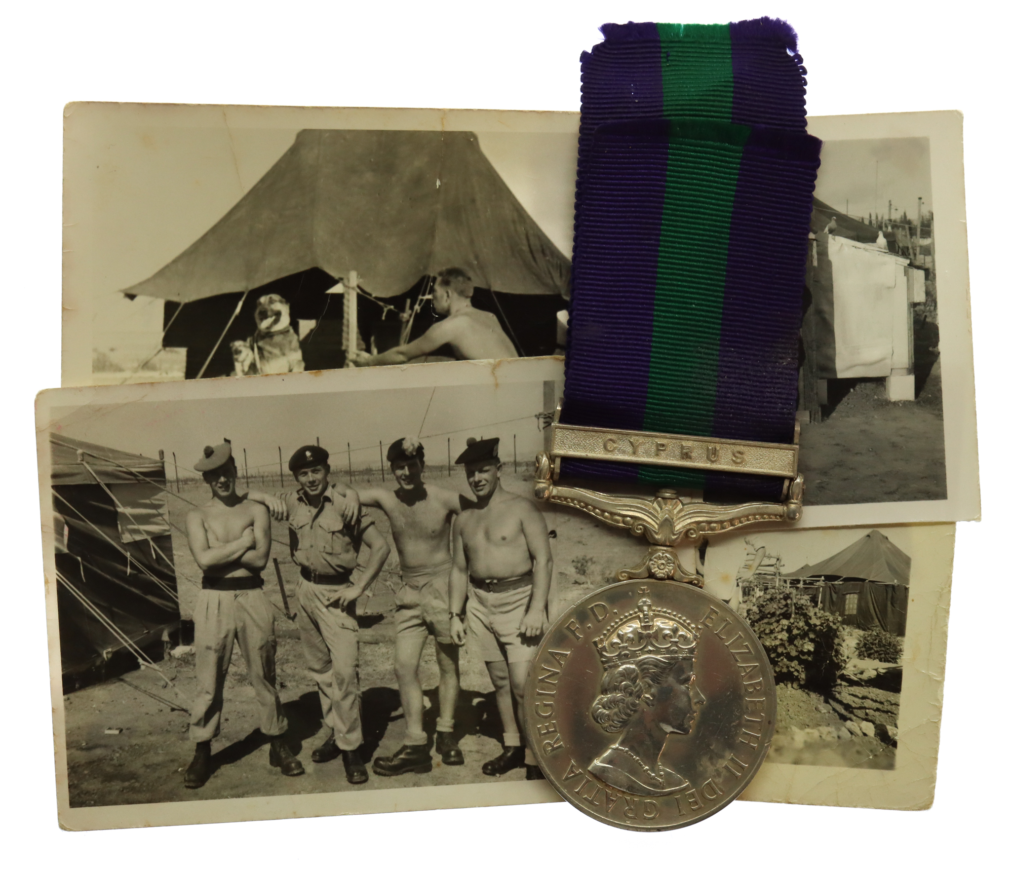 General Service Medal (Clasp - Cyprus) - Fus. D.G. Beeley, Lancashire Fusiliers
