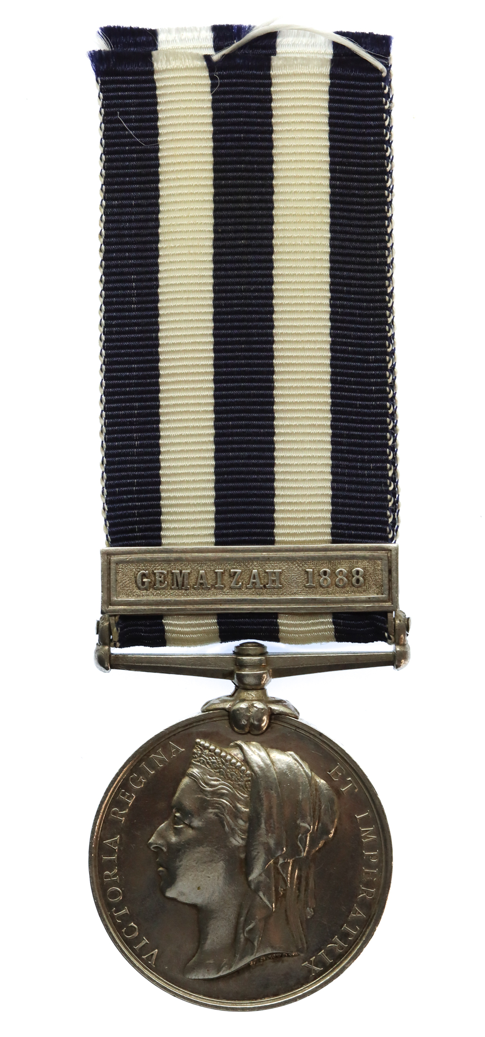 Egypt Medal (Clasp - Gemaizah 1888) - Pte. I. Patterson, 2nd Bn. King's Own Scottish Borderers