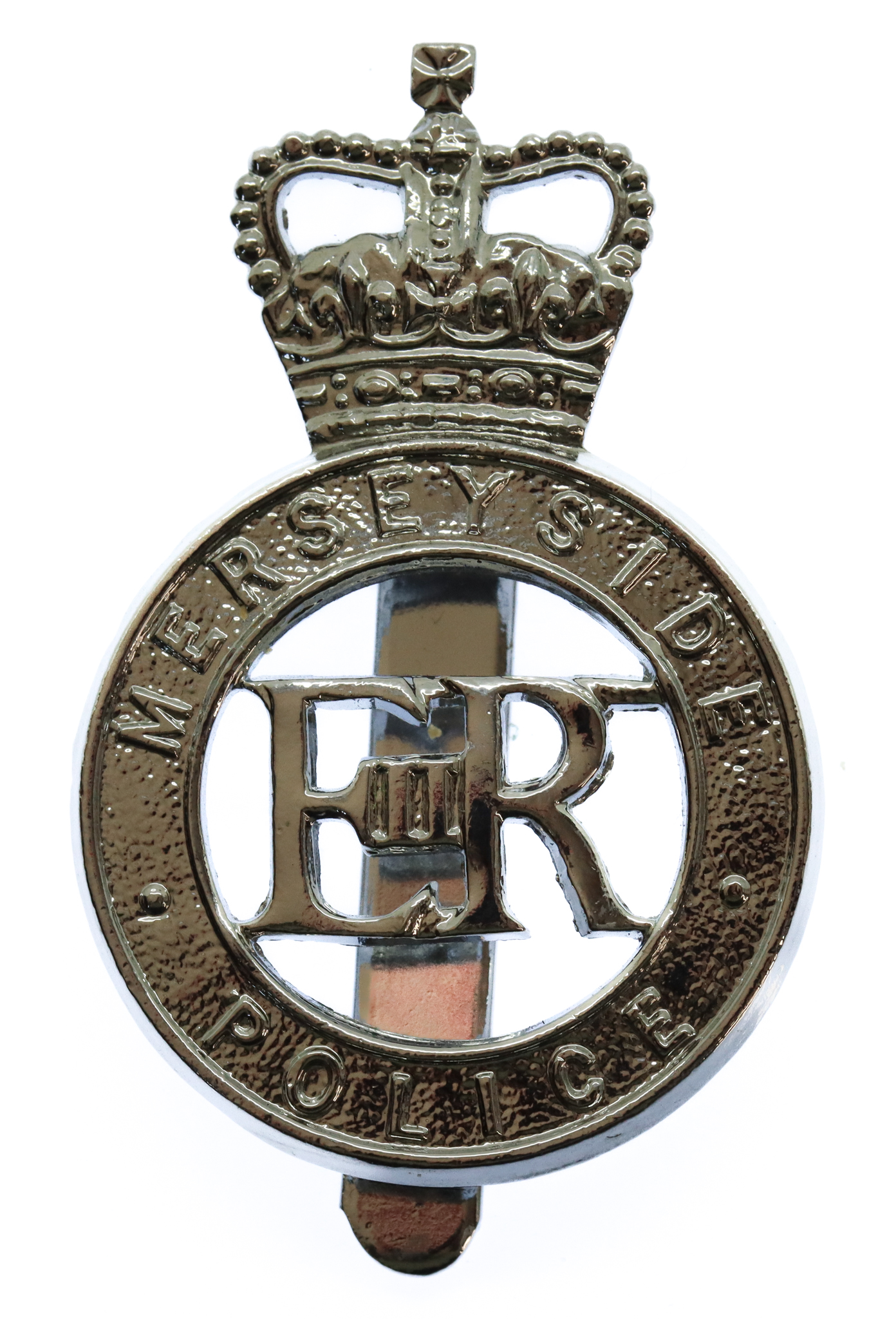 Merseyside Police Cap Badge - Queen's Crown