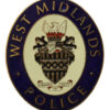 West Midlands Police Enamelled Warrant Card Badge