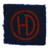 51st (Highland) Division Cloth Formation Sign
