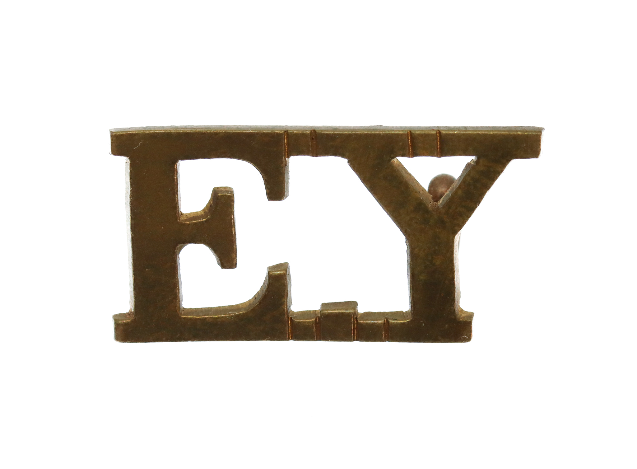 Essex Yeomanry (E.Y.) Shoulder Title - Small Pattern