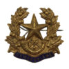 Cameronians (Scottish Rifles) Enamelled Sweetheart Brooch
