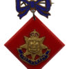 East Surrey Regiment Bow Suspension Sweetheart Brooch