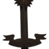 Royal West African Frontier Force (R.W.A.F.F.) Bronze Cap Badge