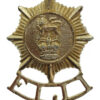 Fiji Defence Force Anodised (Staybrite) Cap Badge - Queen's Crown