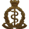 South African Medical Corps (S.A.M.C. - S.A.G.D.) Cap Badge - King's Crown