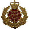Duke of Lancaster's Regiment Enamelled Cap Badge - Queen's Crown