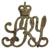 Sherwood Rangers Yeomanry N.C.O.'s Arm Badge - Queen's Crown
