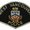 Canadian West Vancouver Police Cloth Patch Badge
