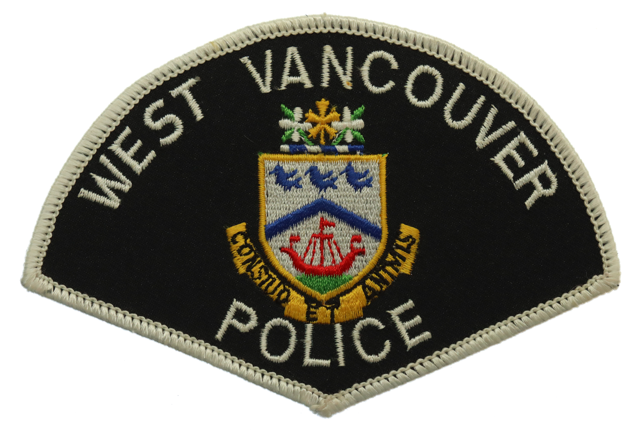 Canadian West Vancouver Police Cloth Patch Badge