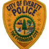 United States City of Everett Police Cloth Patch Badge
