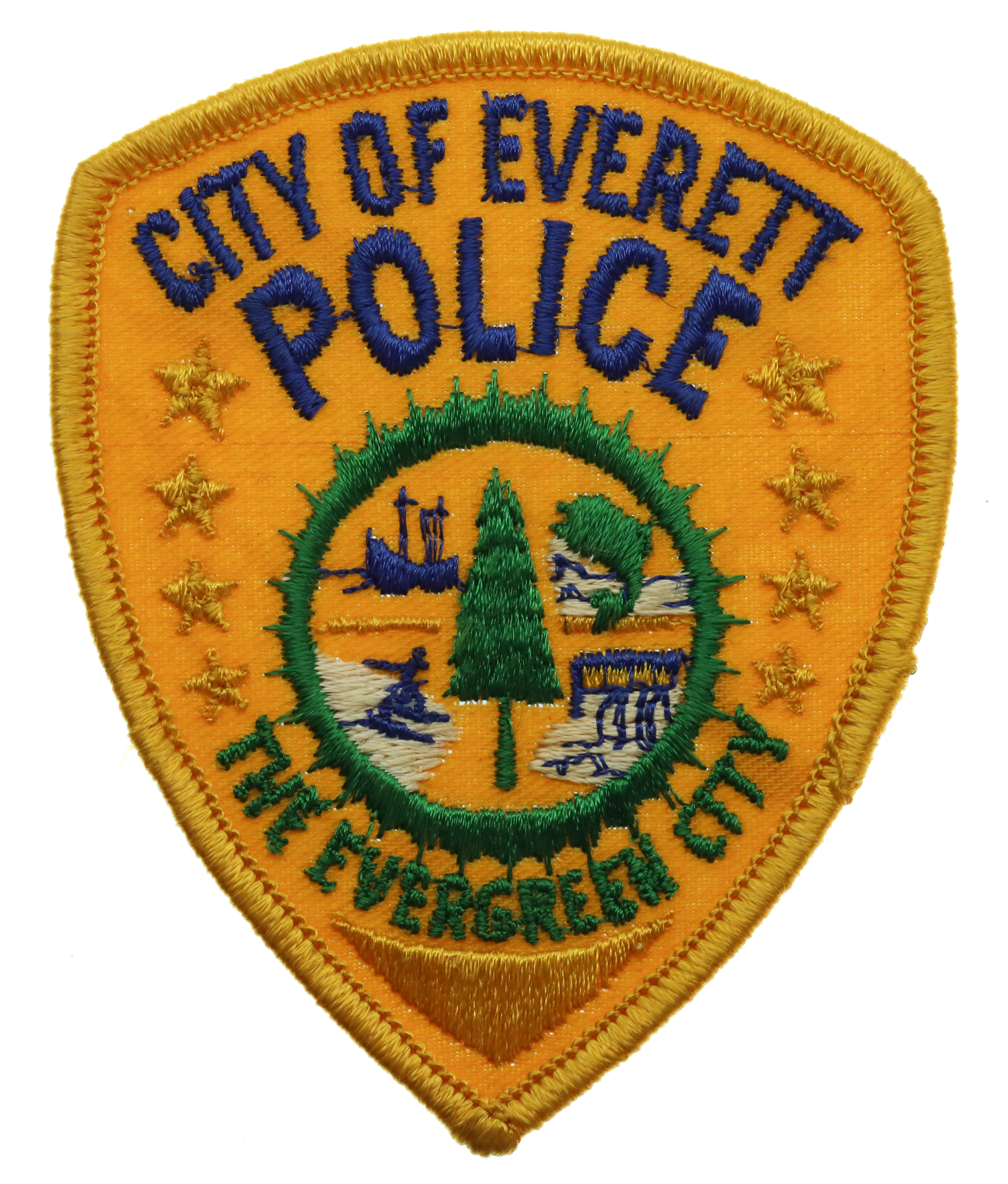United States City of Everett Police Cloth Patch Badge