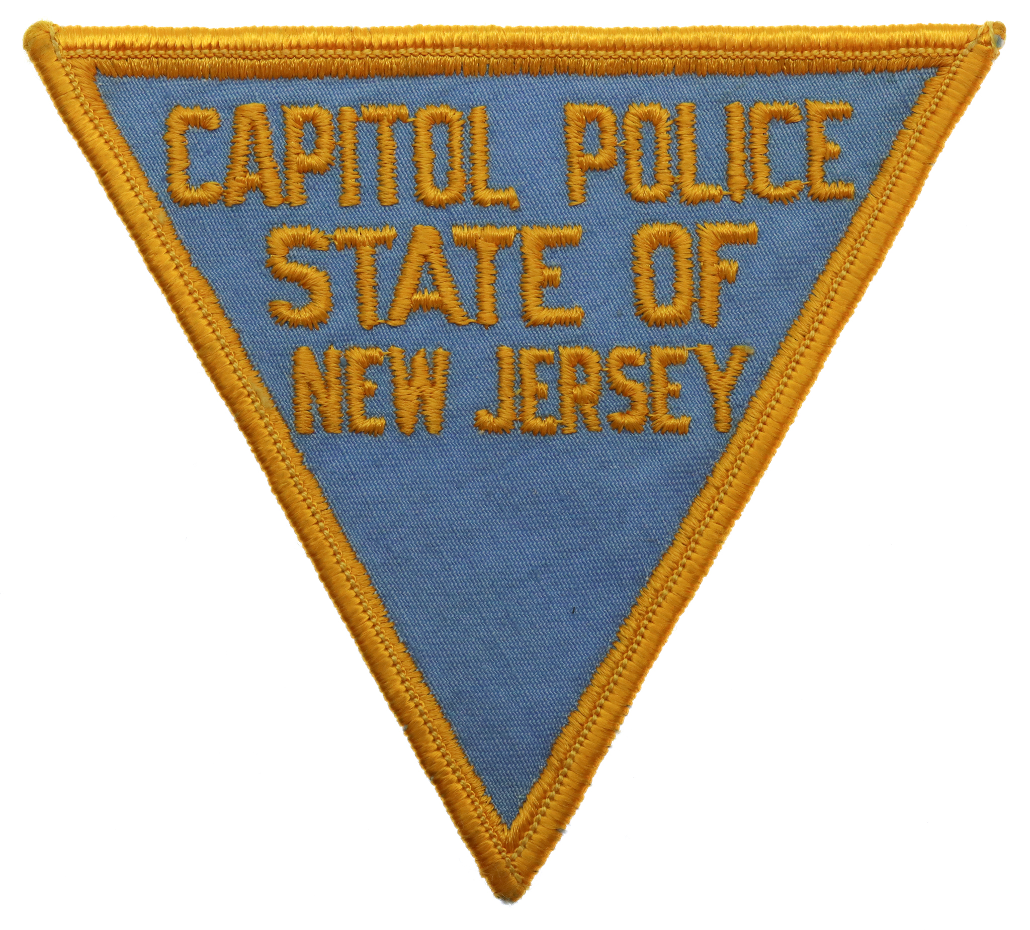 United States Capitol Police State of New Jersey Cloth Patch Badge