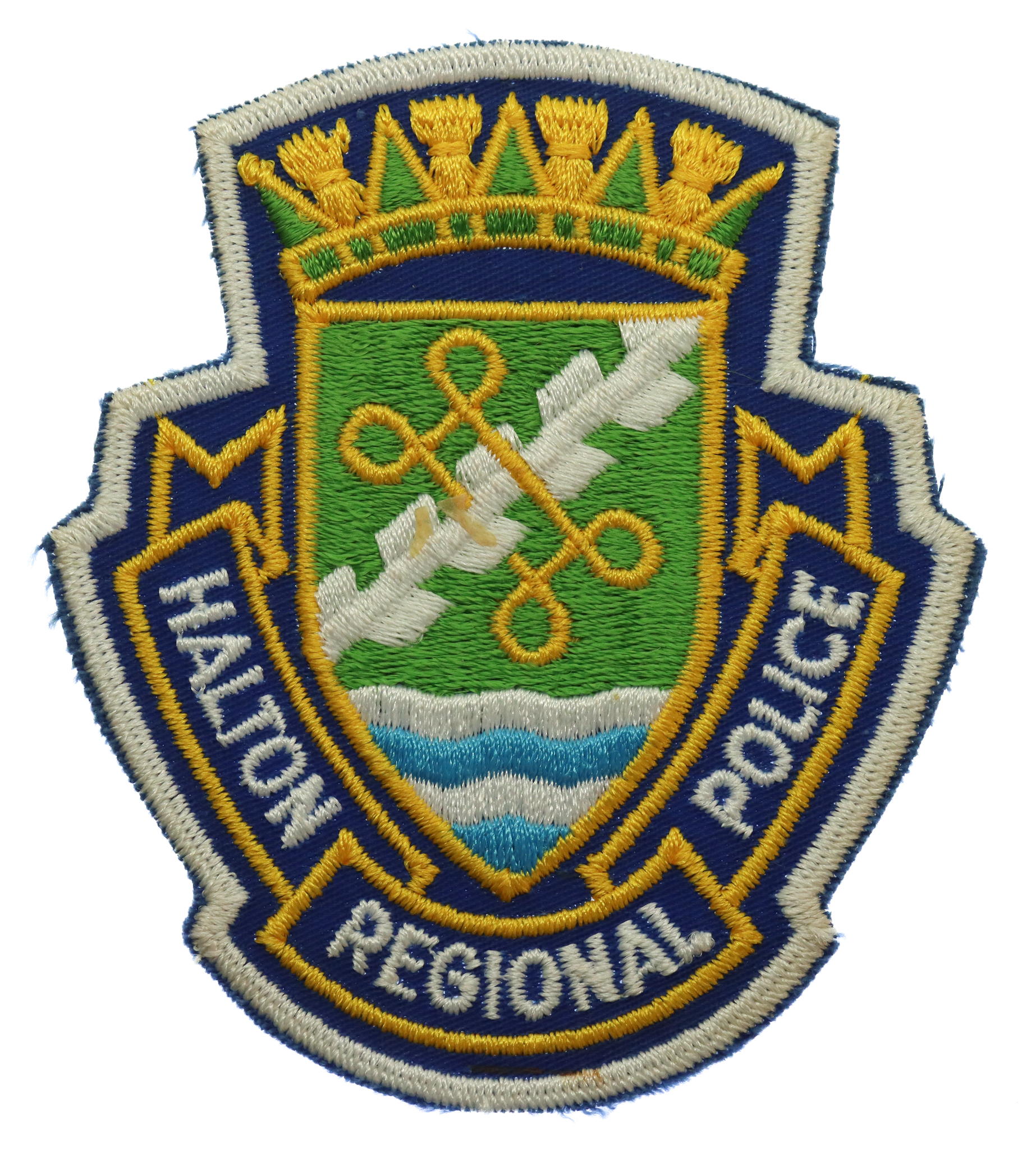 Canadian Halton Regional Police Cloth Patch Badge