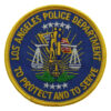 United States Los Angeles Police Department Cloth Patch Badge