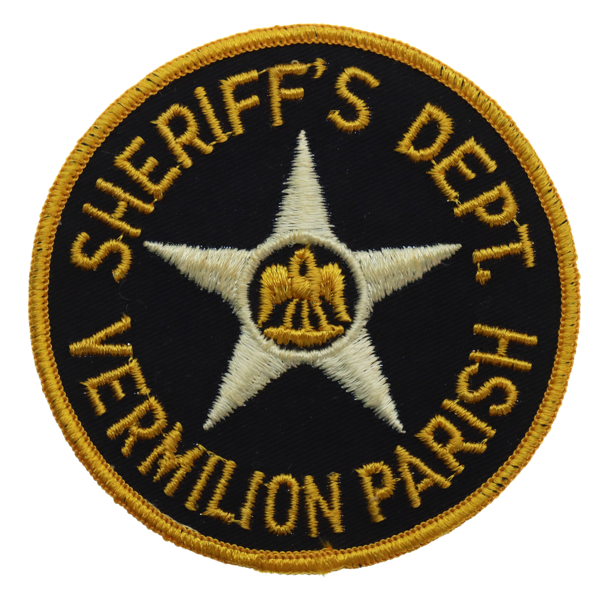 United States Sheriff's Dept. Vermilion Parish Cloth Patch Badge