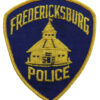 United States Fredericksburg Police Cloth Patch Badge