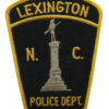 United States Lexington N.C. Police Dept. Cloth Patch Badge