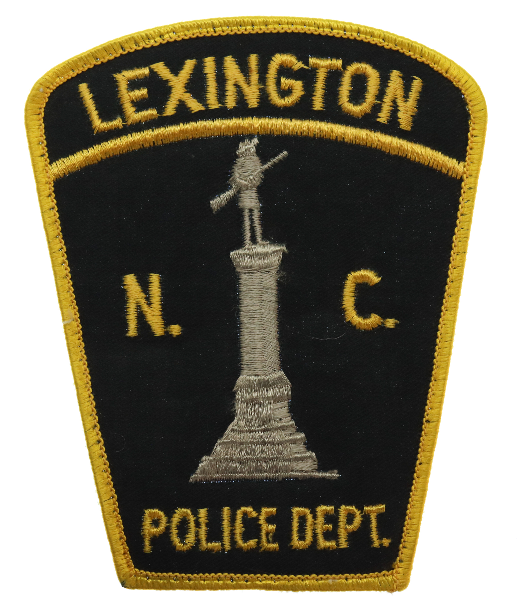 United States Lexington N.C. Police Dept. Cloth Patch Badge