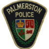 Canadian Palmerston Police Cloth Patch Badge