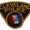 United States Cleveland Police Cloth Patch Badge